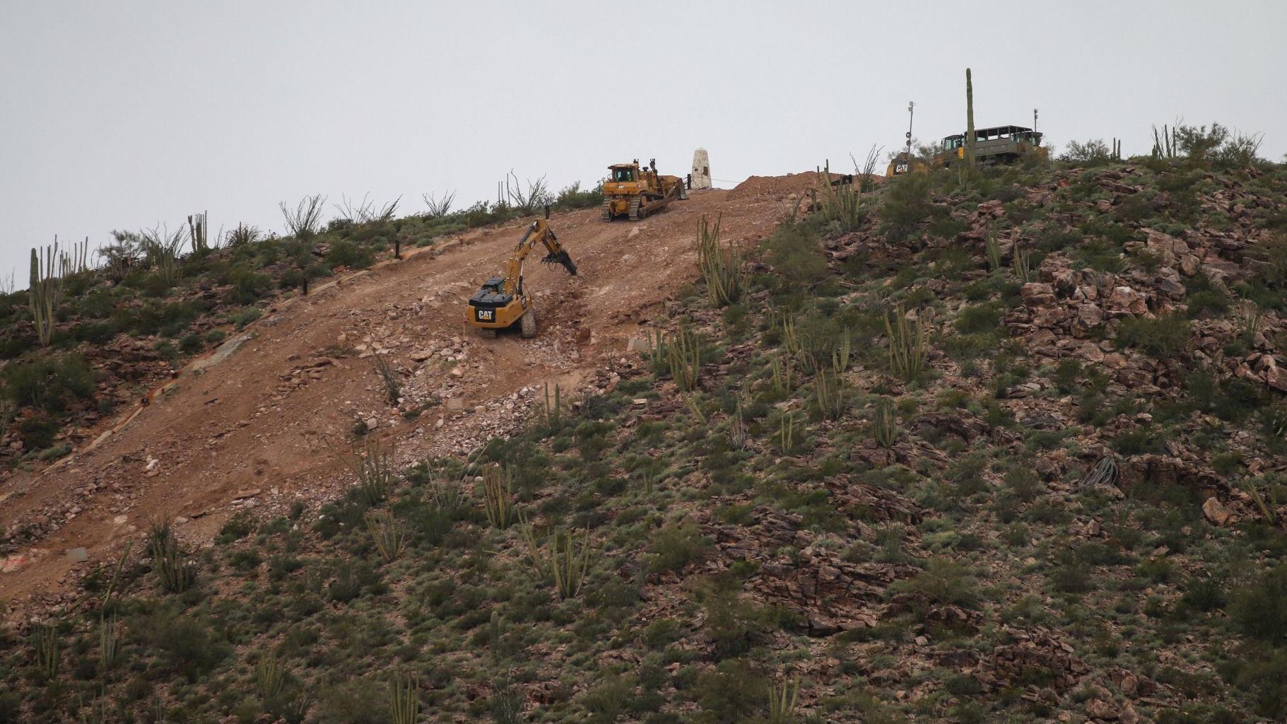 Tohono O'odham leader says border-wall blasting is typical of feds’ neglect of tribes